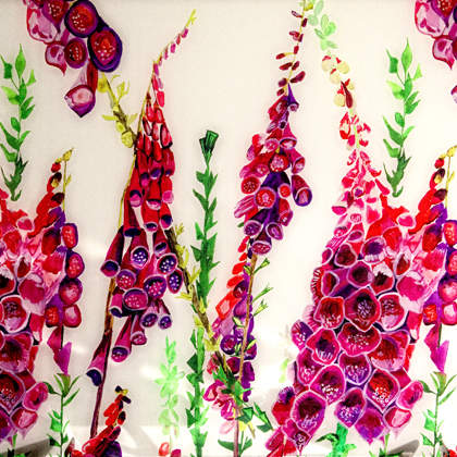 Foxglove Splashback Sample