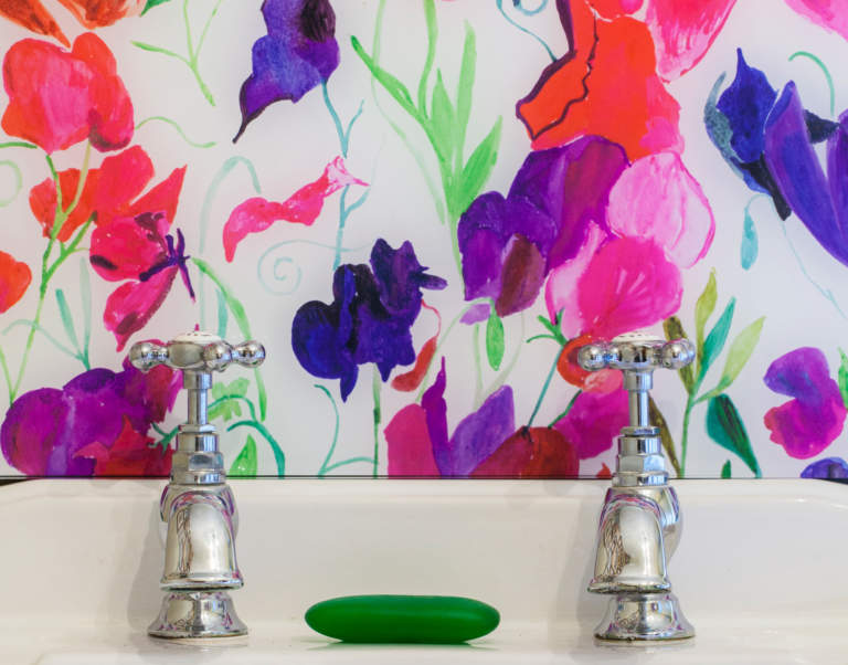 Emma Britton Sweetpea Splashback