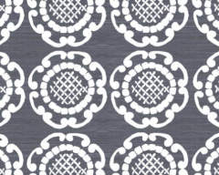 White Geo in Grey Splashback alternative to tiles