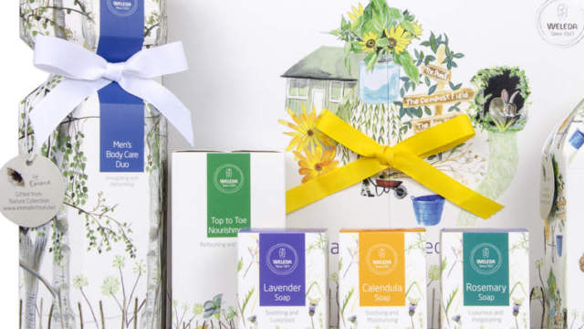 Emma Britton Pack designs for Weleda