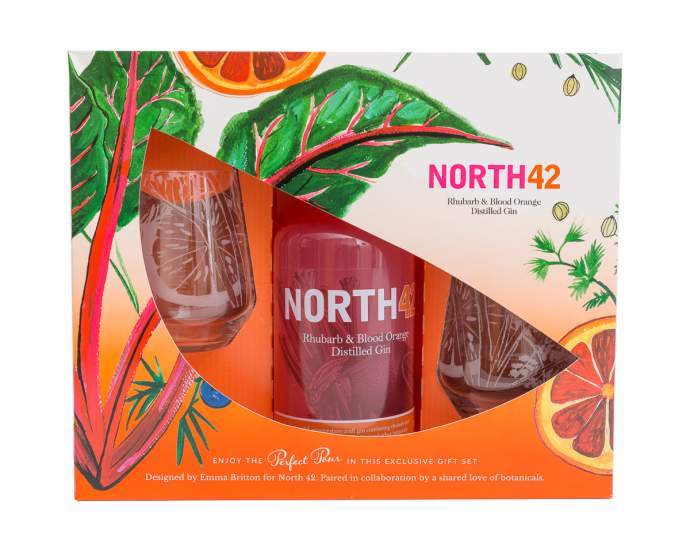 Emma Britton + NORTH42 Gin Limited Edition Glassware Gift Set