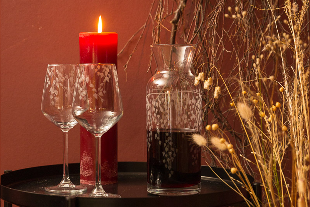 Emma-Britton-Decorative-Glass-Designer-Silver-Birch-Etched-Wine-Glass-Carafe-Set