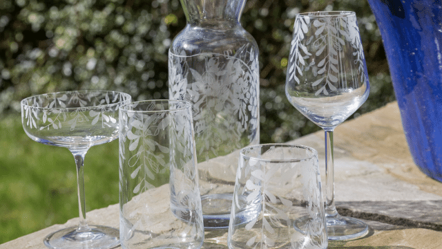 Emma Britton - RHS Wisteria Glassware Collection