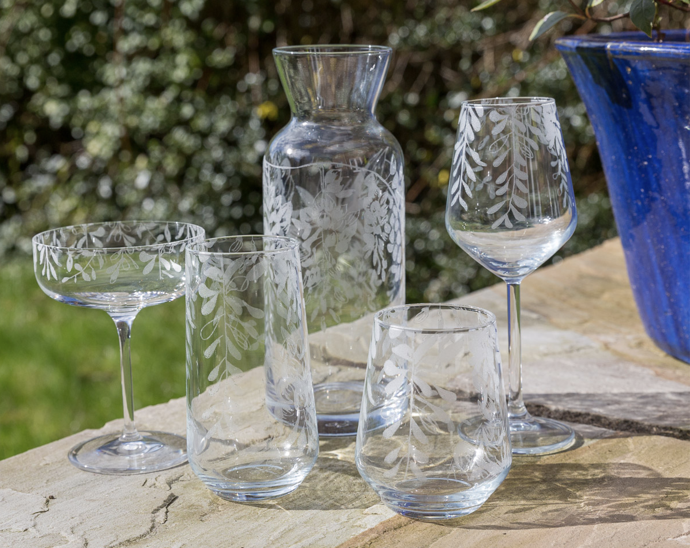Emma Britton - RHS Wisteria Glassware Collection