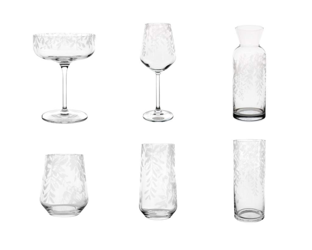 Emma Britton - RHS Wisteria Glassware Collection