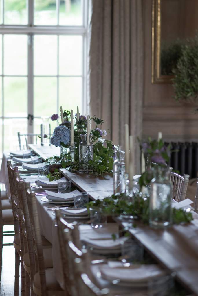 Emma Britton secret sussex supper club style image of table styling