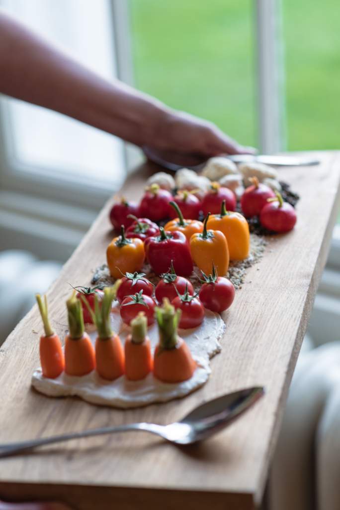 Emma Britton Secret Sussex Supper Club Style image of food starter