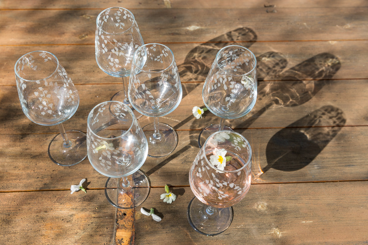 Emma-Britton-Silver Birch Glassware Collection - Wine Glass x 6