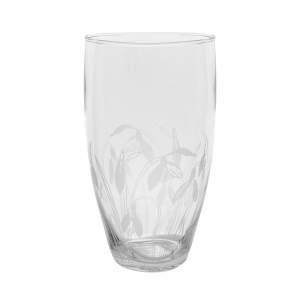 RHS Snowdrop Glassware - Emma Britton Decorative Glass Designer- Snowdrop Vase - RHS Gifts