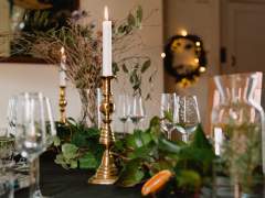 Emma Britton Decorative Glass Designer - Silver Birch Glassware - Christmas Tablescaping