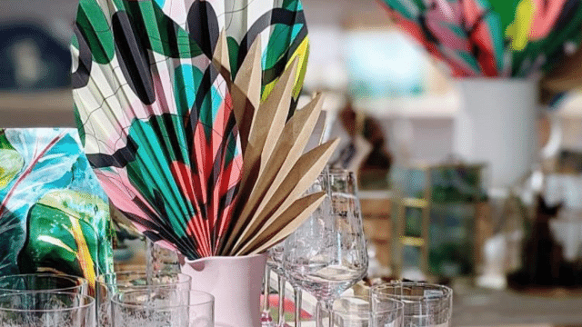 Emma Britton - Paper Spears Easter Table Decorations