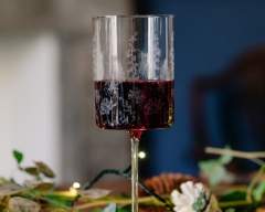 Emma-Britton-Decorative-Wine-Glass-Exotic-Floral-Red