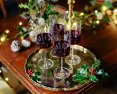 Emma Britton Exotic Floral Crystal Red Wine Glass Set
