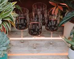 Emma-Britton-Exotic Floral-red-wine-glasses-wine-glass-wedding-gifts