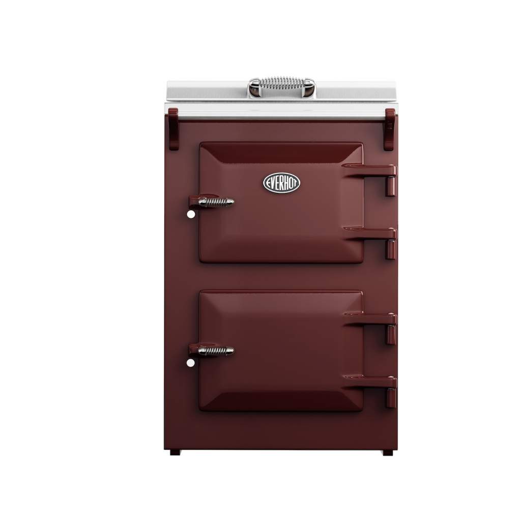 Everhot Cookers 60i, Burgundy.