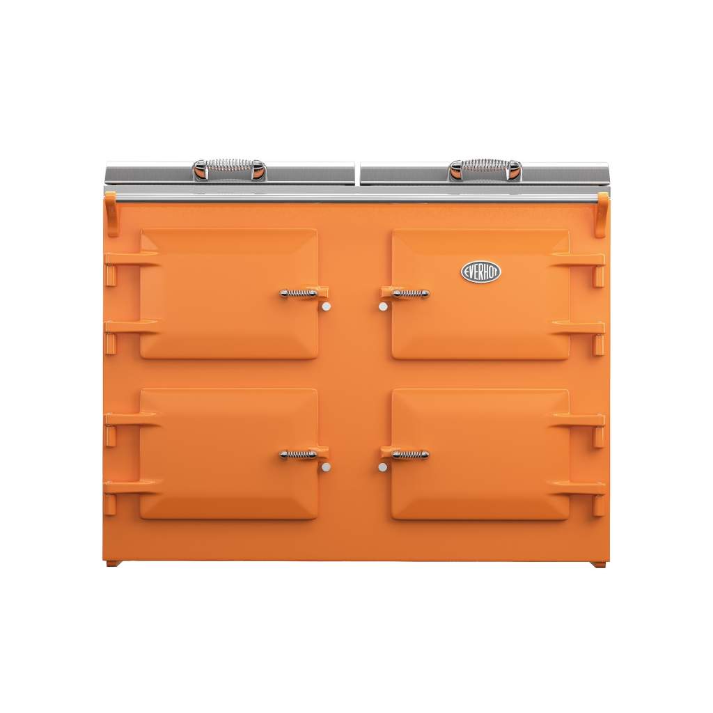 Everhot Cookers Tangerine Colour 120i model