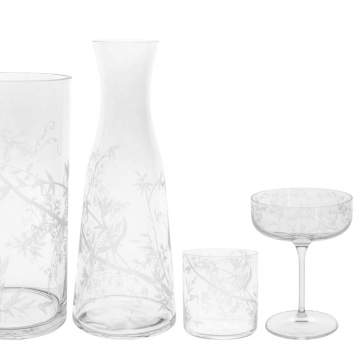Emma Britton Chatsworth House Chinese Wallpaper Glassware Collection