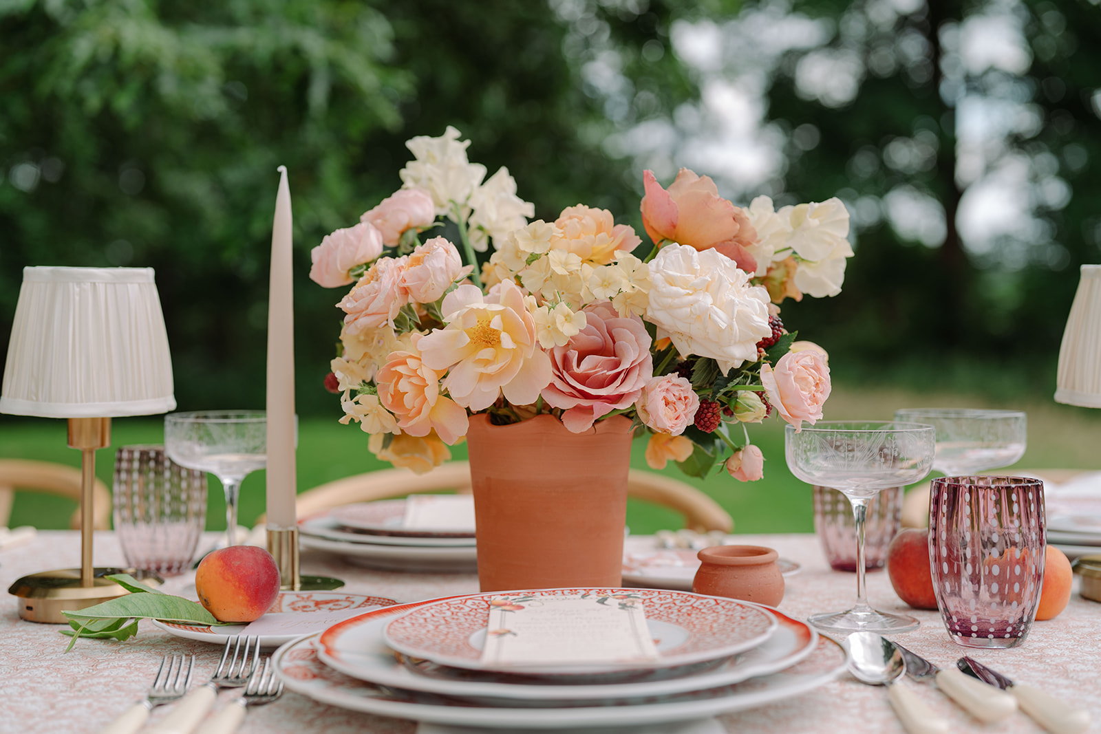 Ode to Joy: Lily of the Valley Glassware for New Floral Atelier