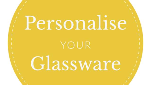 Glassware-Personalisation
