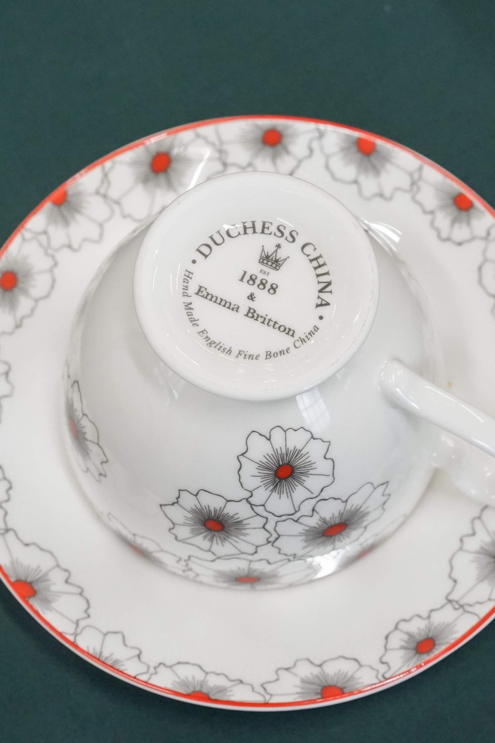 British Designer Brand Collaboration - Emma Britton Decorative Glass Designer & Duchess China 1888