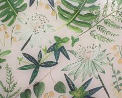 Fern Splashback - Sunlight Fern Splashback - Emma Britton Decorative Glass Designer Splashbacks