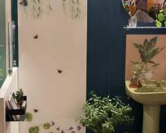 glass-shower-panel Ex-display splashback perfect size for a shower splashback.