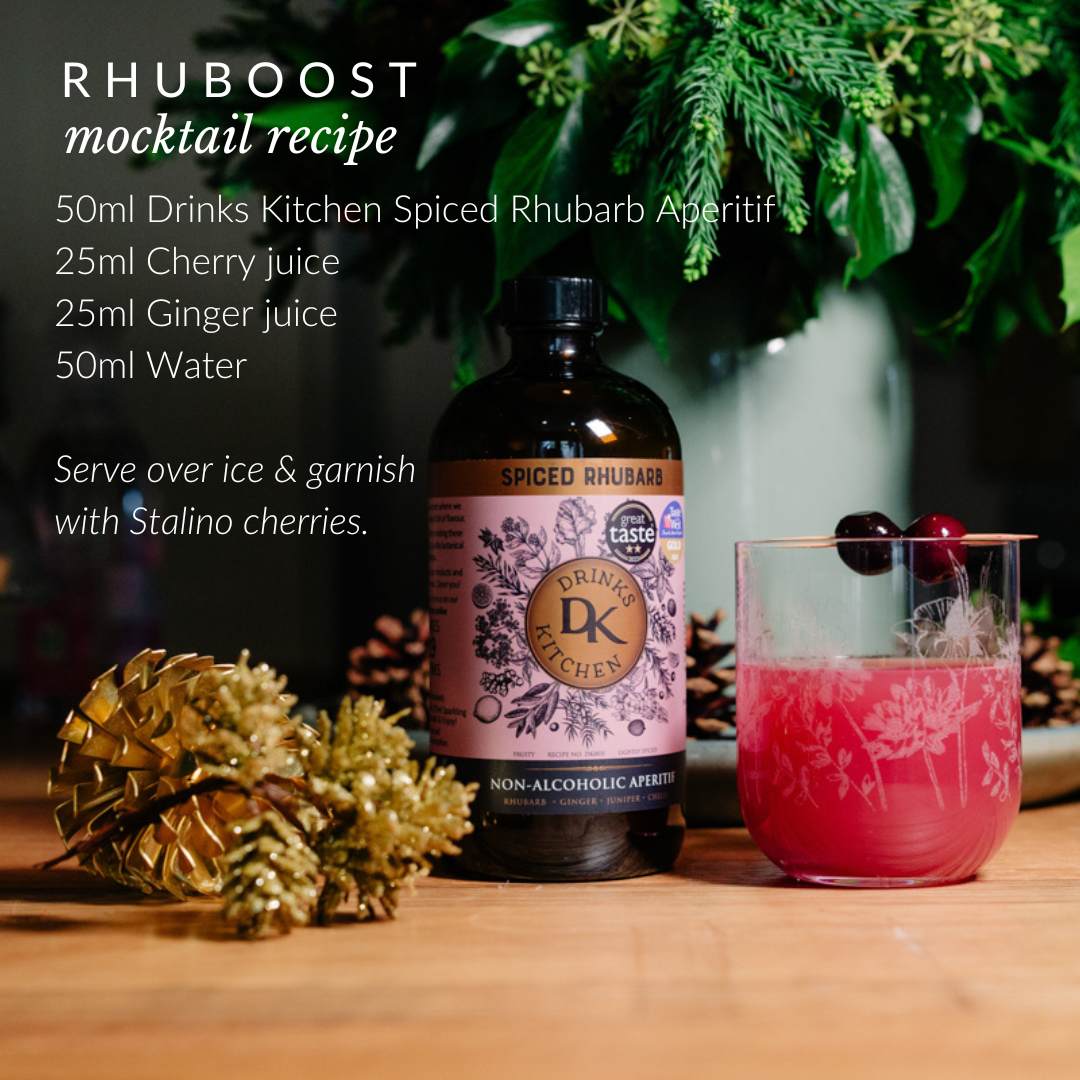 Emma-Britton-Decorative-Flower-Glass-Tumbler-with-Drinks-Kitchen-Rhuboost-Mocktail