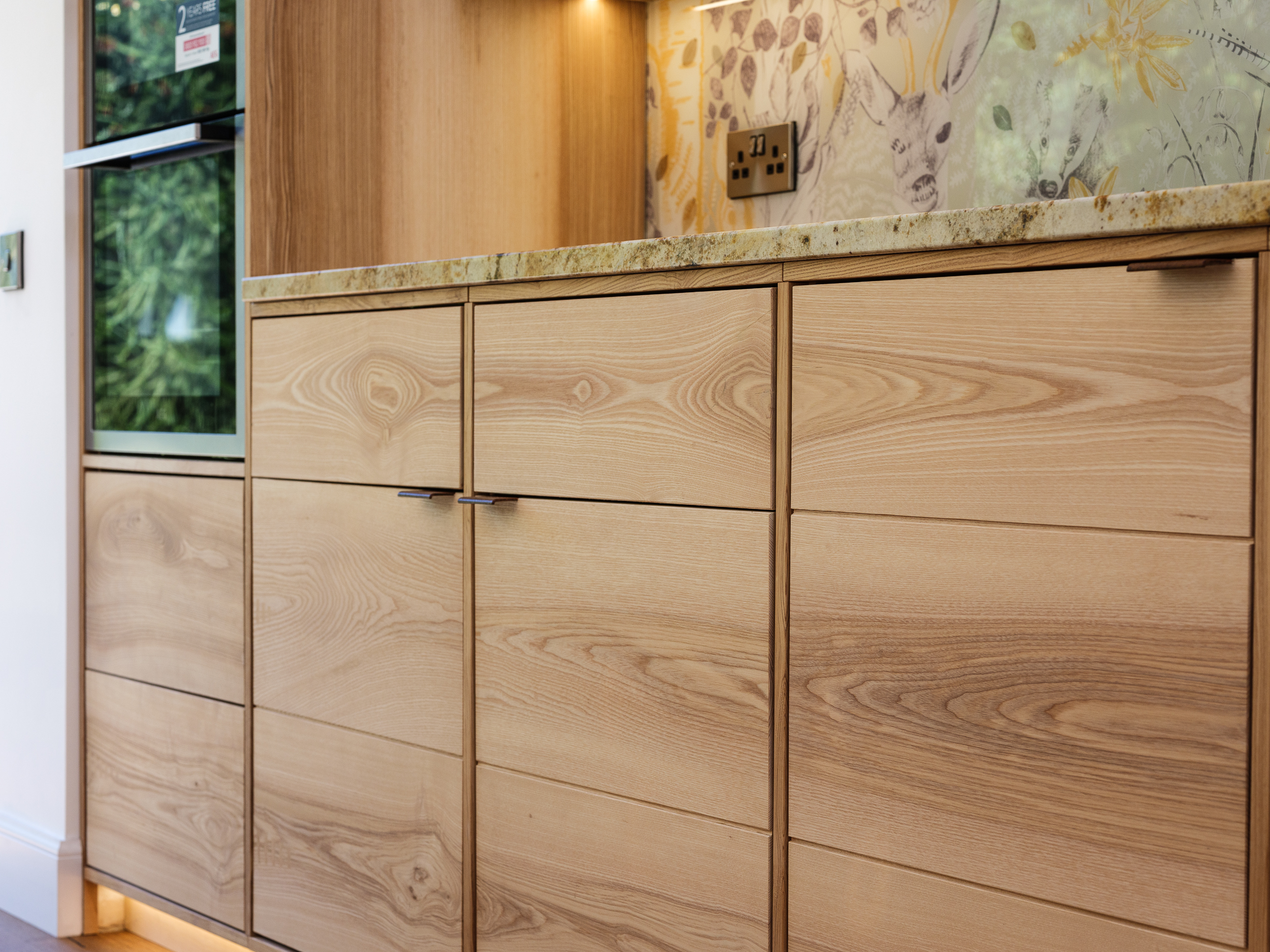 Socket cut outs example shown here of not being too close to the edge of the glass.