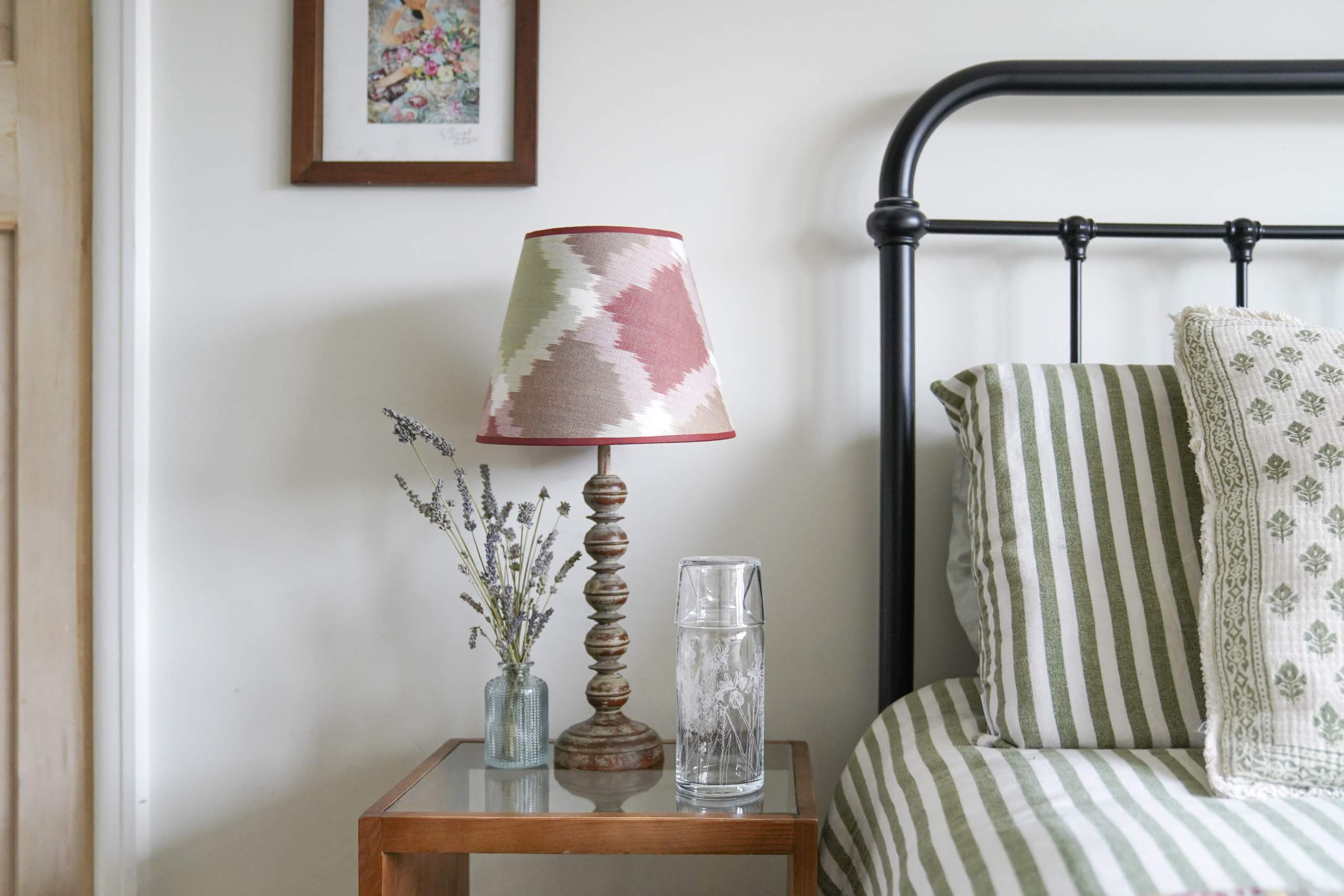 Emma-Britton-Decorative-Glass-Carafe-Set-Floral