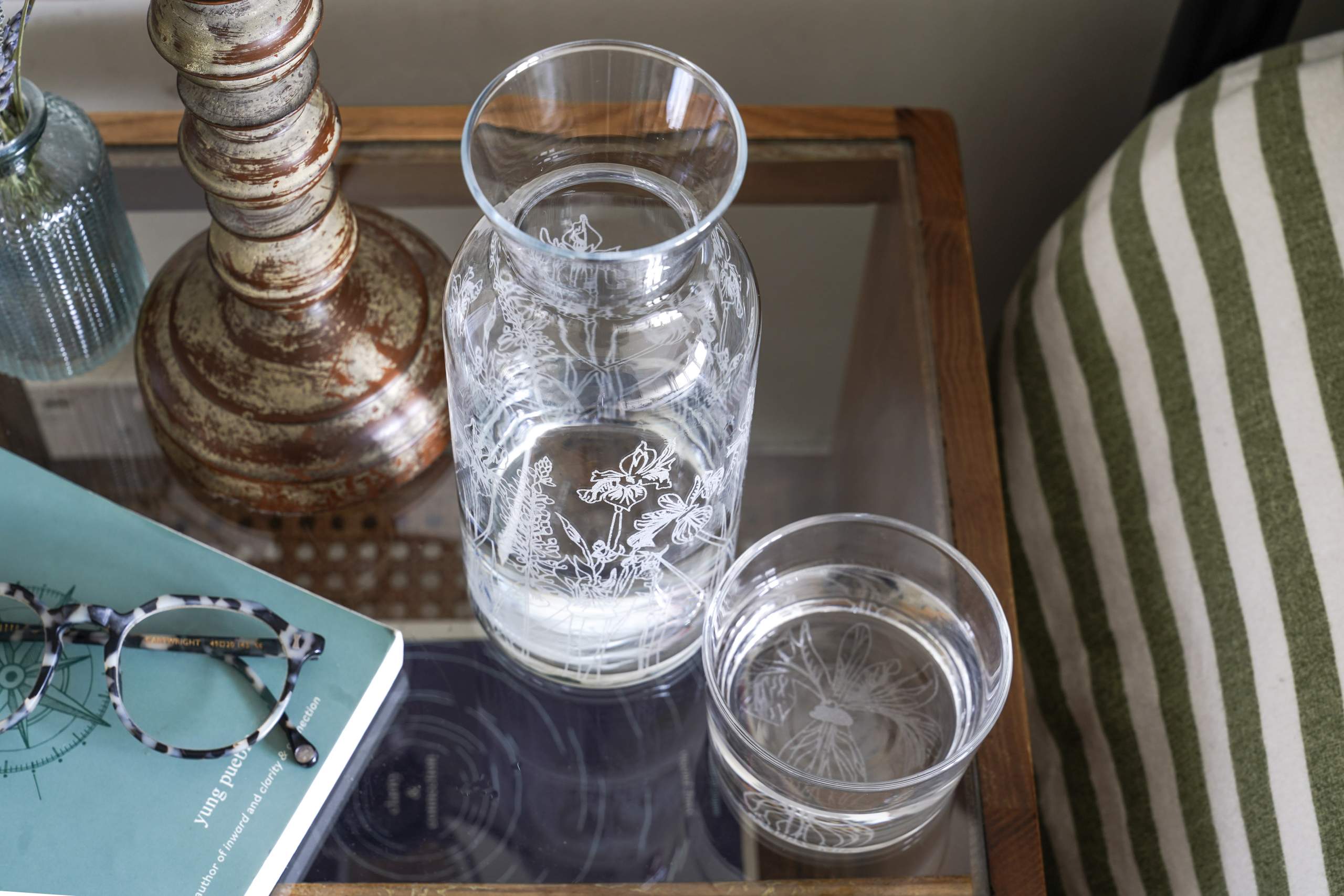 Emma-Britton-Floral-Carafe-Water-Glass-Set