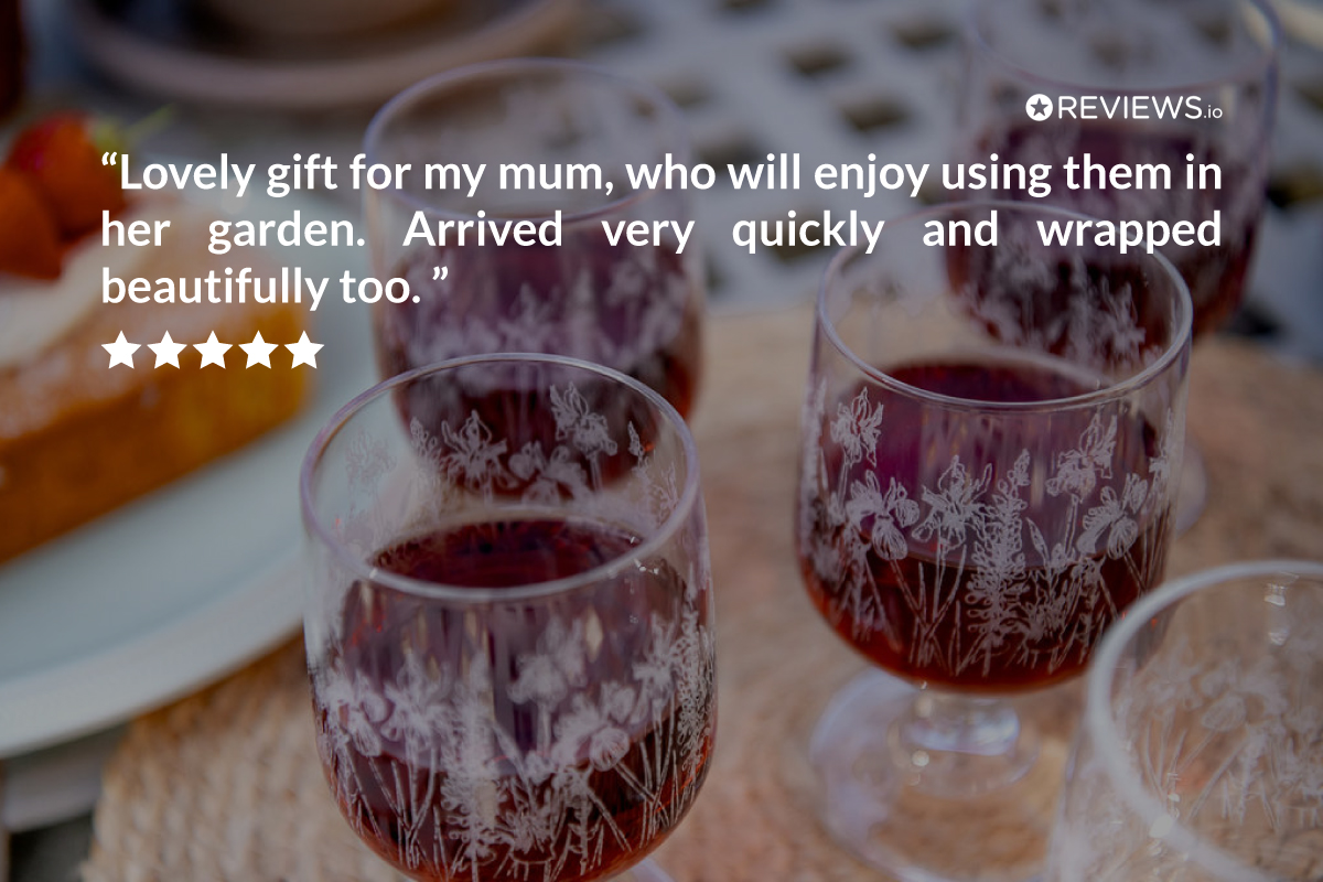Emma Britton Floral Bistro Glasses Review